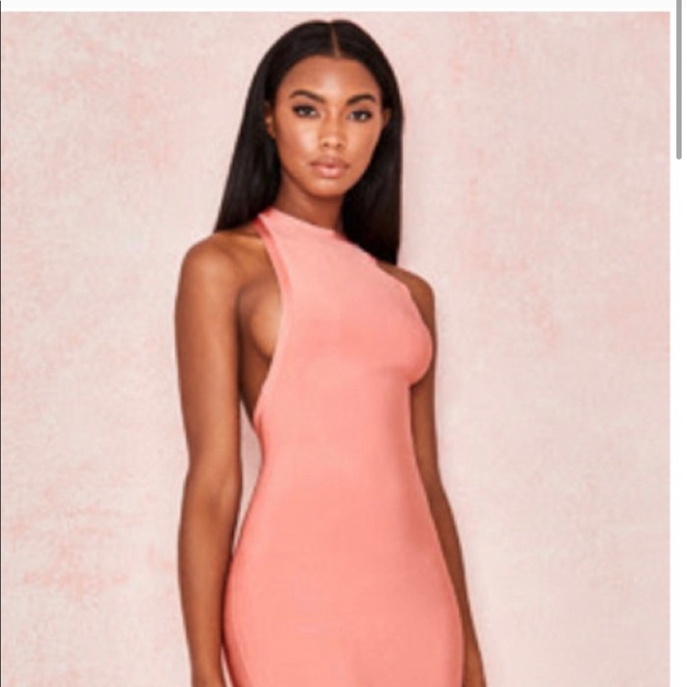 House of Cb Yasmin peach dress M